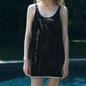 Zara Sequin Mini Dress